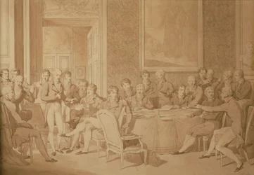 1815年のウィーン議会（鉛筆とトイレ）（参照：217258）
